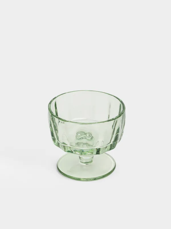 Креманка, 9 см, 200 мл, стекло, зеленая, Belfort, image-1