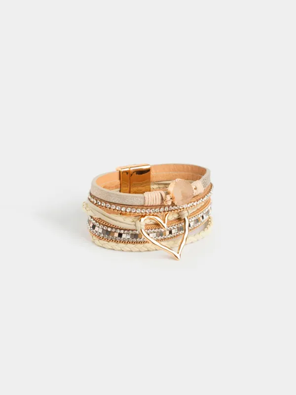 Браслет, многоярусный, Jewelry heart, image-1