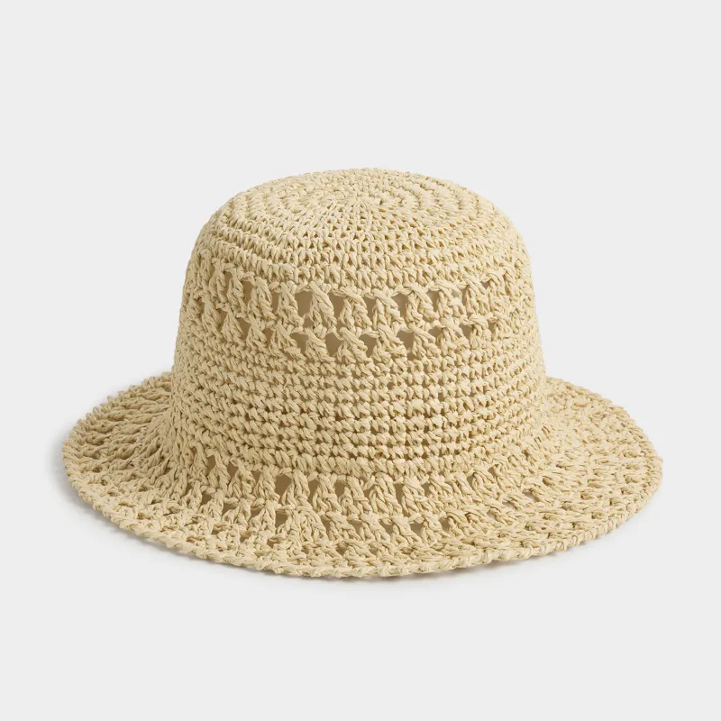 Панама женская, 57 см, единый размер, целлюлоза, песочная, Banjo