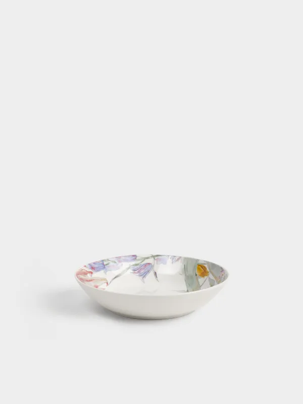 Сервиз обеденный, 6 перс, 18 пр, фарфор P, белый, Пастельные цветы, Pastel flora, image-5