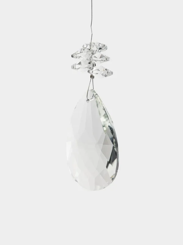 Игрушка елочная, 28 см, Кристалл, Ice crystal, image-1
