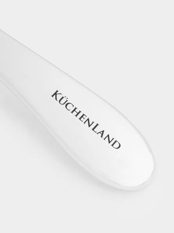 Расческа массажная для волос, 22 см, пластик, серебристая, Wave, image-4