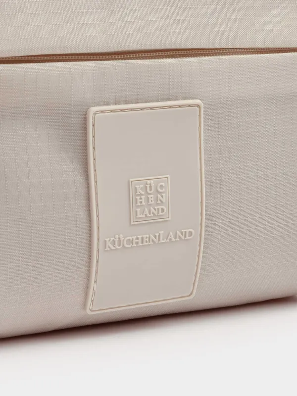 Косметичка дорожная, 20х12 см, полиэстер, бежевая, Easy Travel, image-5