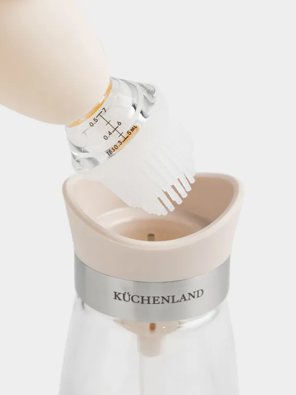 Контейнер для масла, 140 мл, с кисточкой, Milk kitchen, image-1