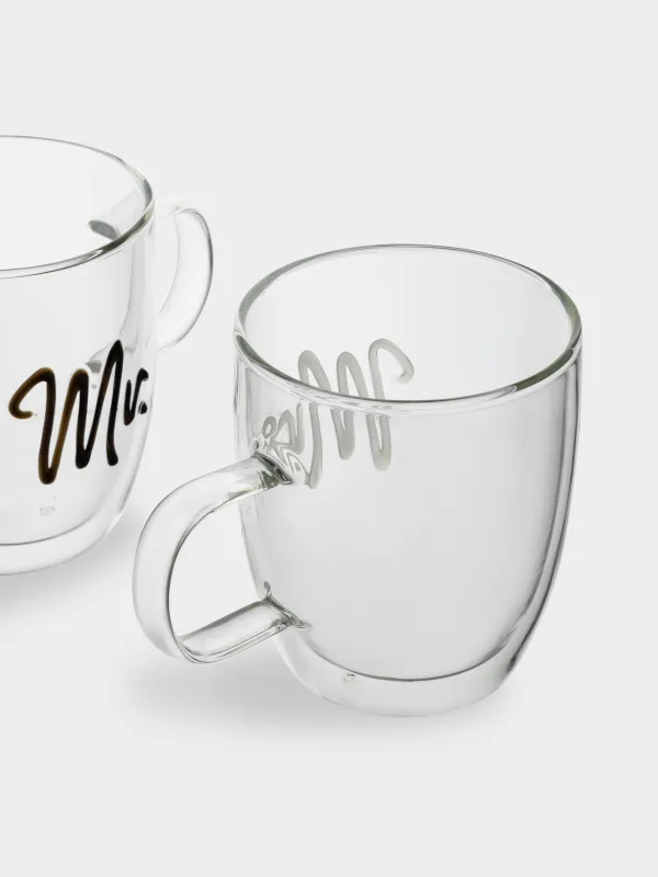 Кружка, 440 мл, 2 шт, Mr & Mrs, Air decor, image-3