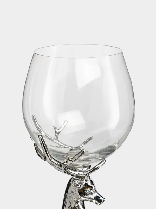 Бокал для вина, Серебристый олень, Deer silver, image-1