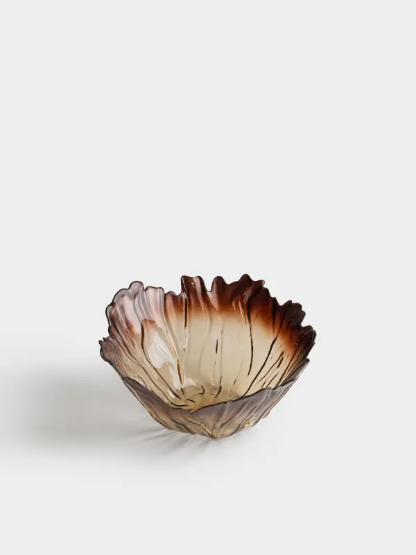 Салатник, 30х15 см, мл, стекло Р, коричневый градиент, Pion gradient, image-3