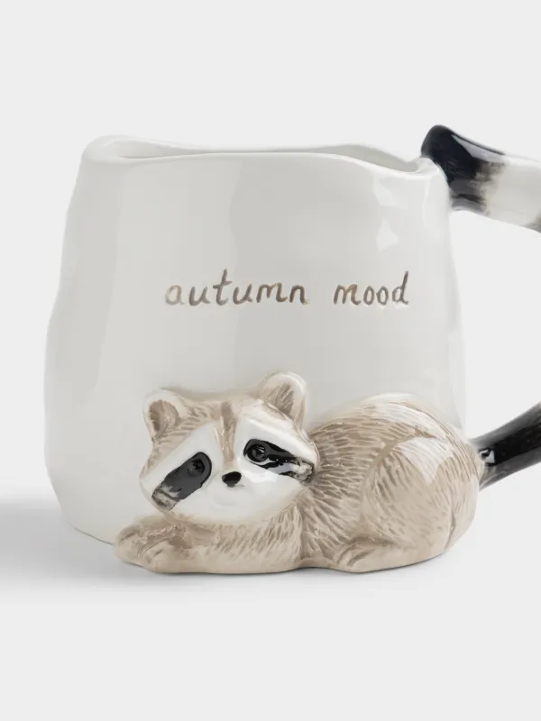 Кружка, 460 мл, Енот, Raccoon, image-1
