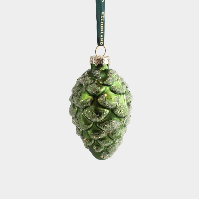 Игрушка елочная, 9 см, стекло, Pine christmas