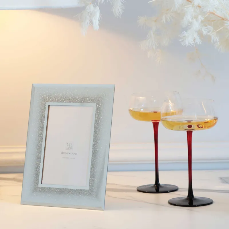 Фоторамка, 17х22 см, стекло, серебристая, Actress, image-3