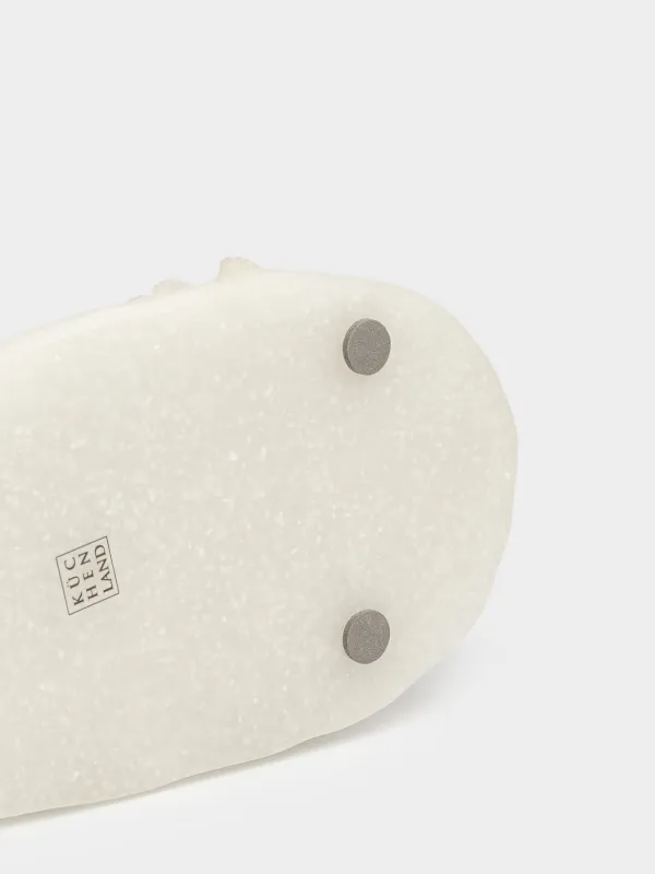 Статуэтка, 20х16 см, полирезин, молочно-золотистая, Лев с короной, Leo, image-4