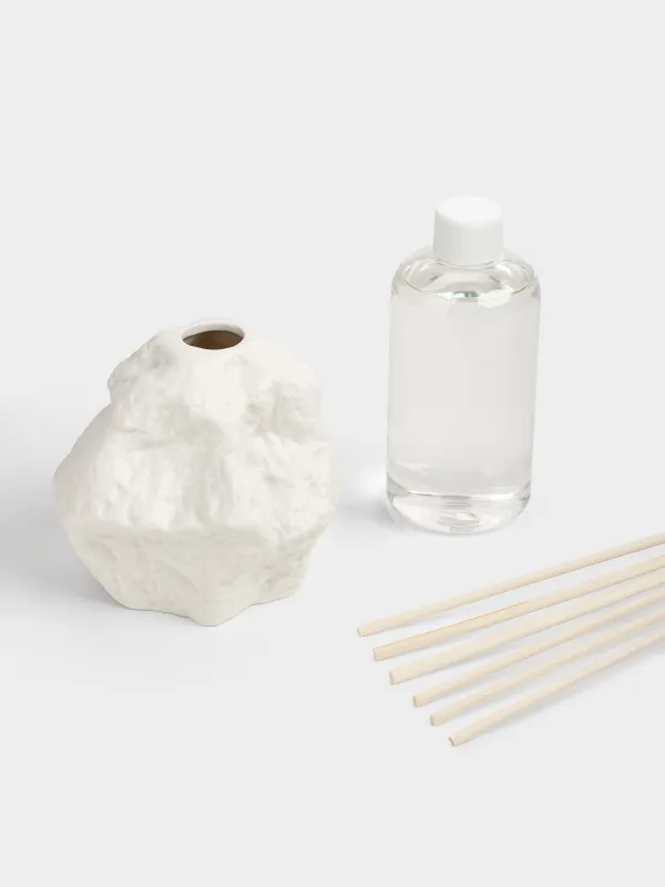 Ароматический диффузор, 250 мл, керамика, белый, Lavender and Amber, Камень, Invictus, image-2