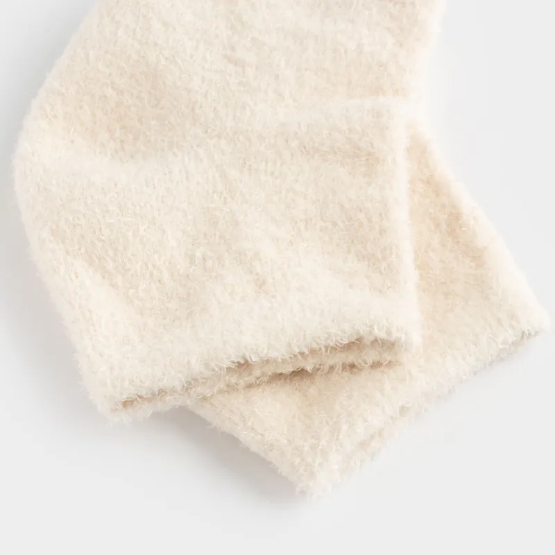 СПА-носки для пяток гелевые, р. 36-40, многоразовые, полиэстер, молочные, Spa, image-3