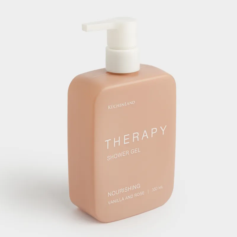 Гель для душа, 350 мл, питательный, Ваниль/Роза, Therapy								, image-2