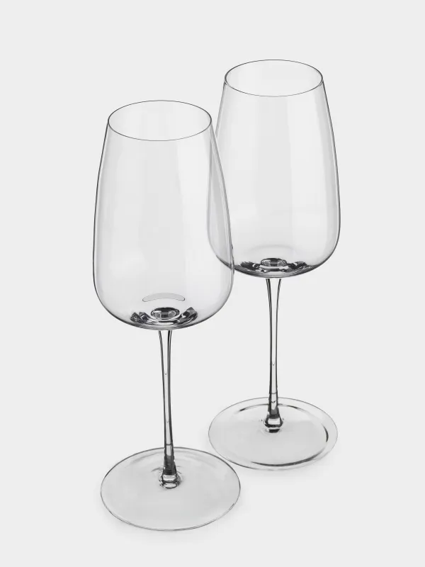 Бокал для вина, 580 мл, 2 шт, кристальное стекло, Sondrio, image-2