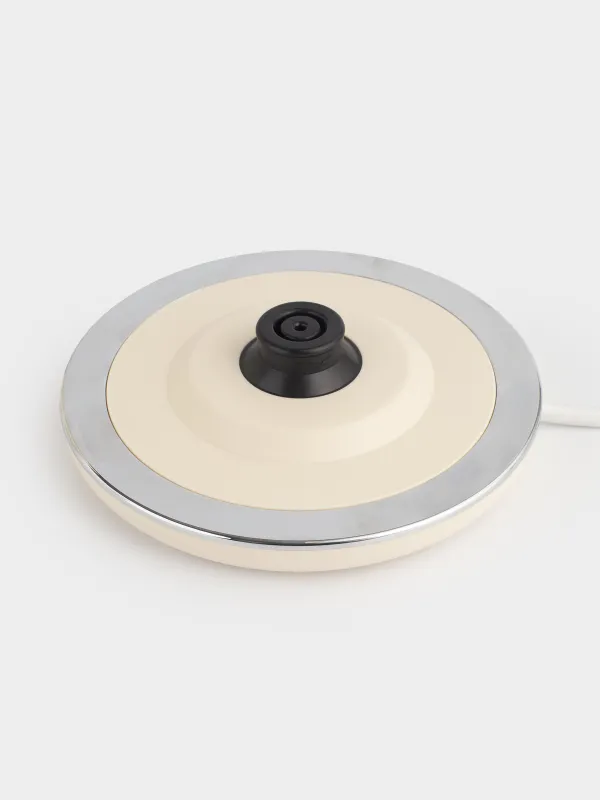 Чайник электрический, 1,7 л, 1850-2200 Вт, сталь/пластик, бежевый, Vintage kitchen, image-4