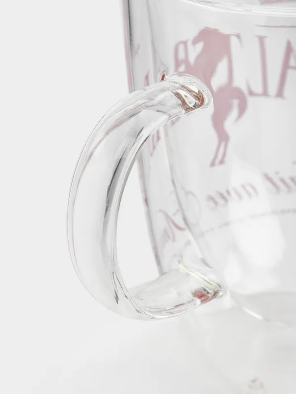 Кружка, 350 мл, стекло Б, Конь, Air decor, image-3