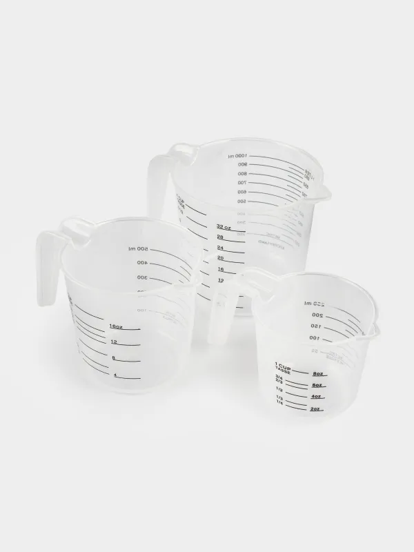 Набор мерных емкостей, 3 шт, пластик, Bakery, image-6