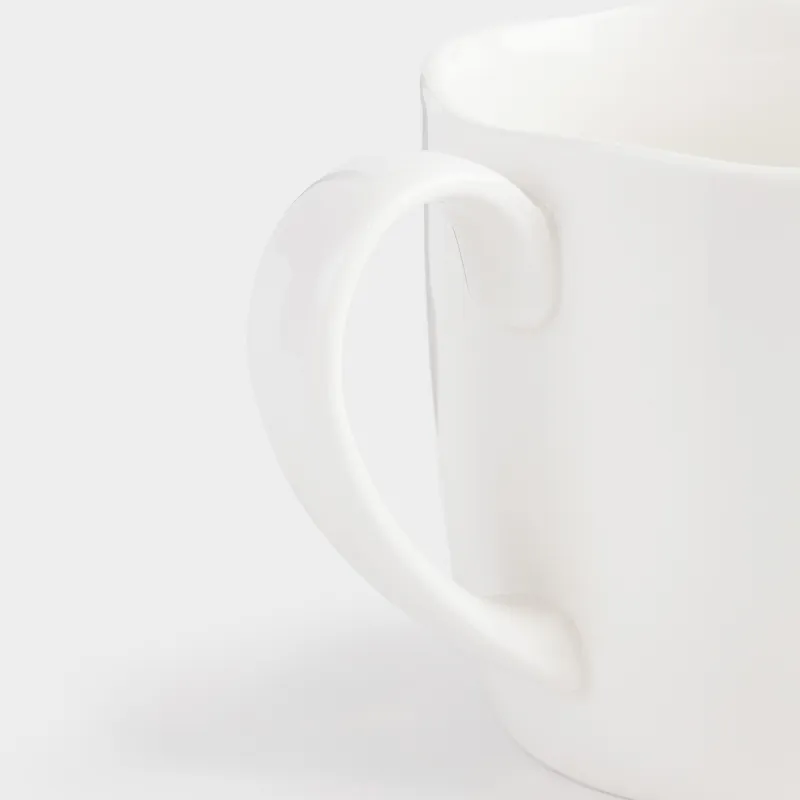 Кружка, 350 мл, фарфор P, белая, Дом, Amour, image-3