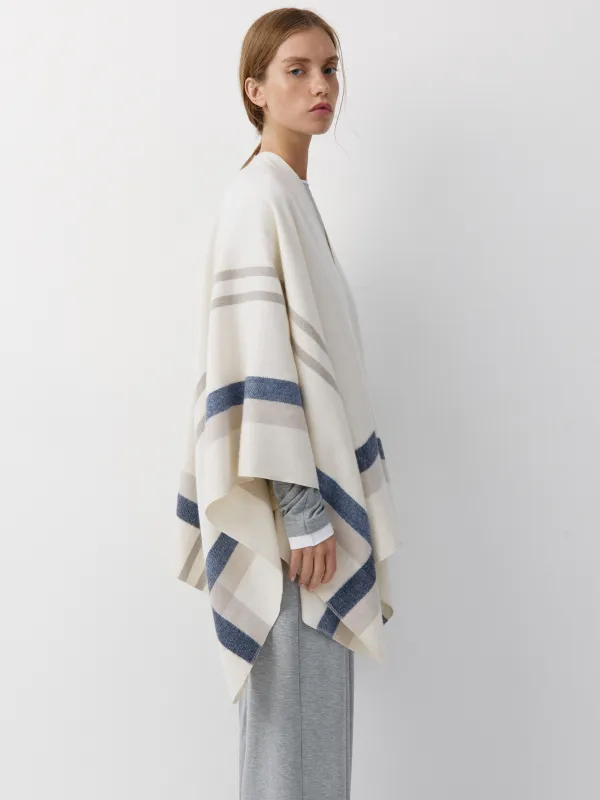 Пончо с добавлением шерсти, Poncho, image-2
