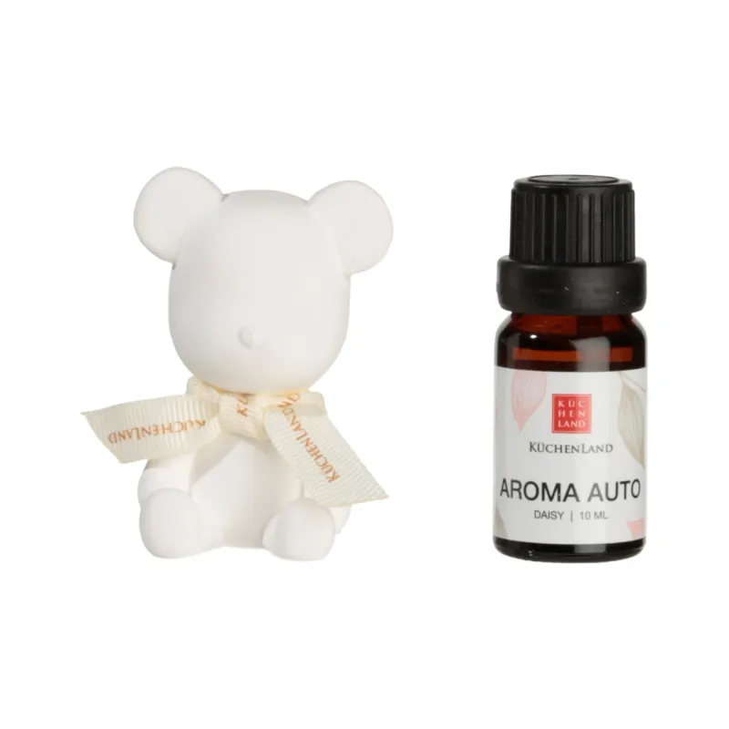 Набор ароматический для авто, на дефлектор, глина, Daisy, Auto, image-0