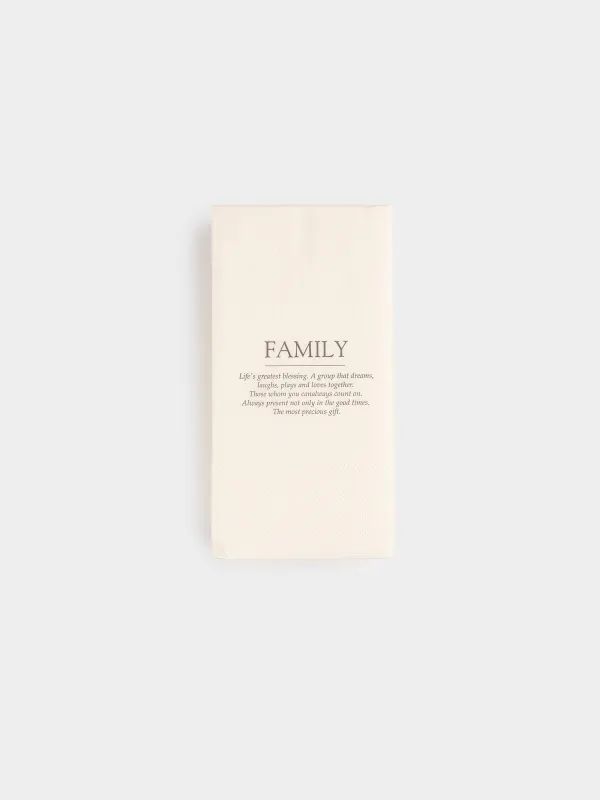 Салфетки бумажные, 33х33 см, 20 шт, Family, Course, image-0