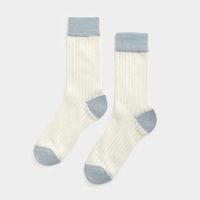 Носки женские, в рубчик, Rib basic