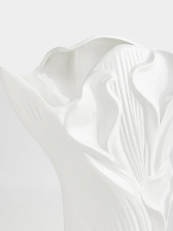 Ваза для цветов, 34 см, декоративная, Каллы, Calla white, image-2
