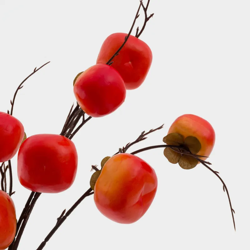 Ветка декоративная, 91 см, пенопласт/бумага, Хурма, Forest symphony decor, image-2