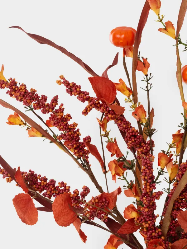 Ветка декоративная, 55 см, Цветы и тыквы, Forest symphony decor, image-1