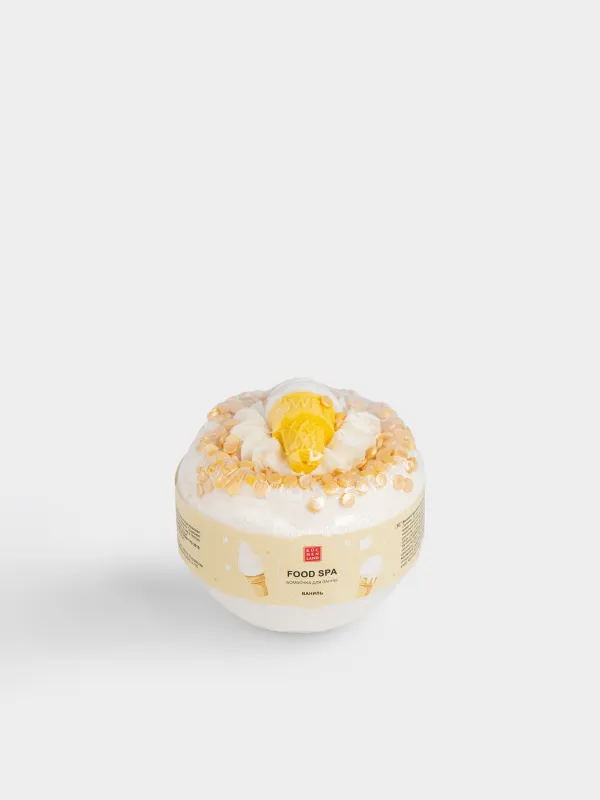 Бомбочка для ванны, с игрушкой, Ваниль, Food spa, image-3