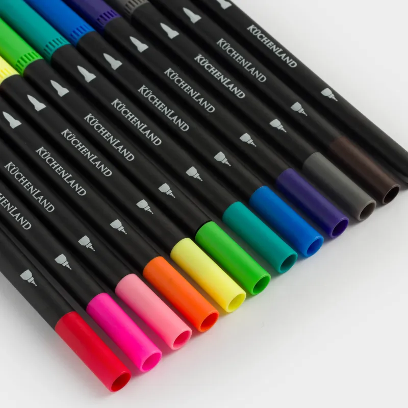 Набор маркеров, 12 шт, двойные, полипропилен, Draw, image-4