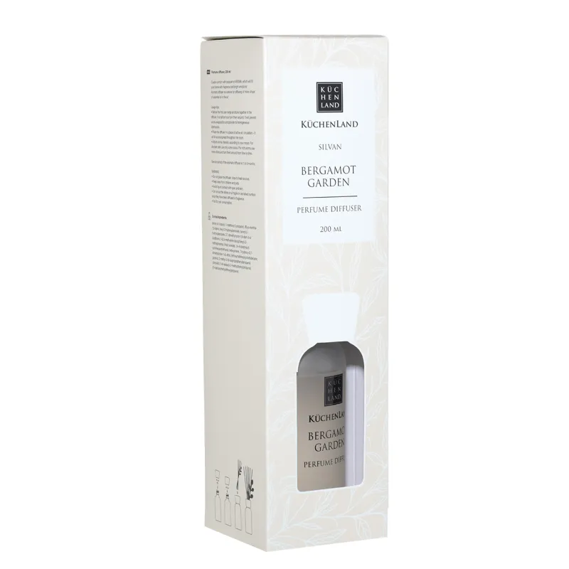 Ароматический диффузор, 200 мл, Bergamot Garden, Silvan, image-1