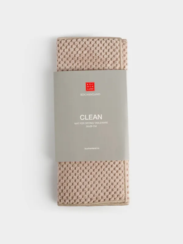 Коврик для сушки посуды, 30х38 см, Clean, image-2