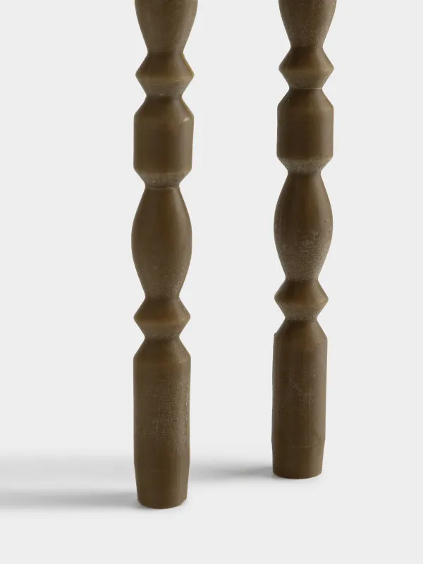 Свеча, 25 см, 2 шт, тонкая, Shape candle, image-2