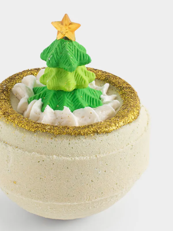 Бомбочка для ванны, с игрушкой, Ананас, Christmas spa, image-1