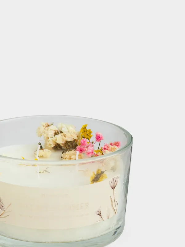 Свеча ароматическая, 8 см, в подсвечнике, Honeysuckle, Balmy summer, image-2