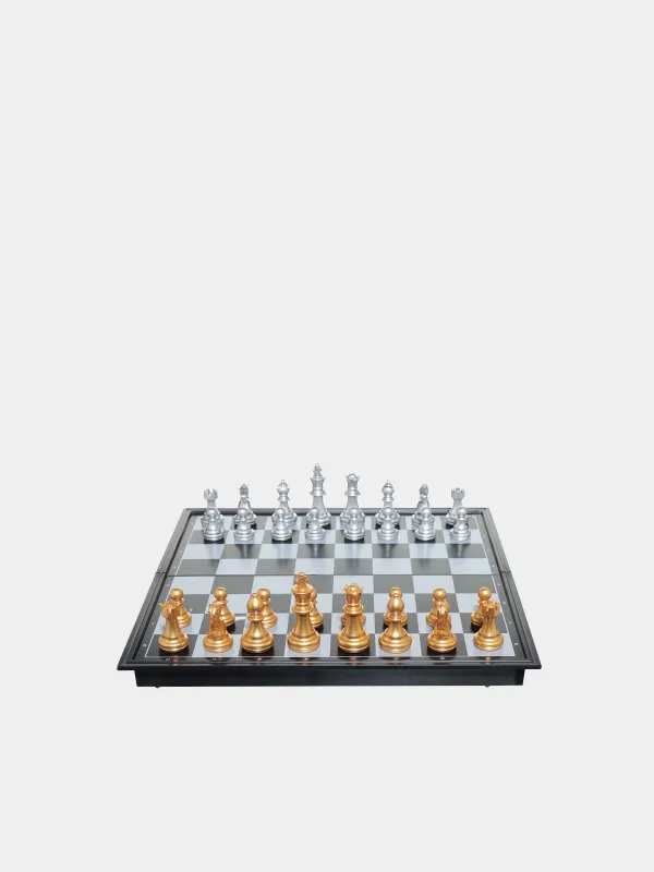 Игра настольная, 25х12 см, шахматы дорожные, Hobby light, image-1