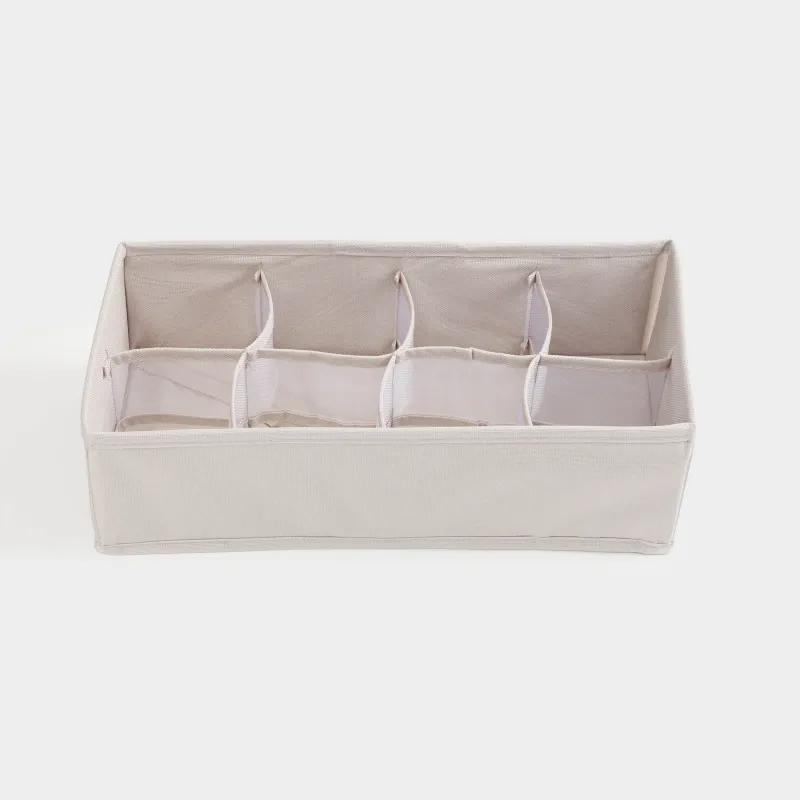 Органайзер-разделитель для ящиков, 33х16 см, 8 отд, оксфорд, серый, Pedant, image-3