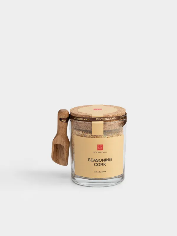 Емкость для специй, с наполнением, с ложкой, Seasoning cork, image-0