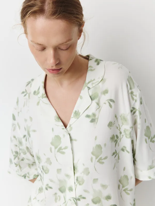 Рубашка женская, с коротким рукавом, Hanlona, image-1