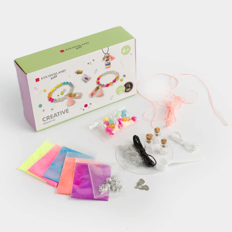 Набор для творчества, 46х27х30 см, создание украшений, металл/пластик/текстиль, Creative, image-0