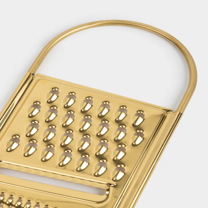 Терка, 30 см, сталь, золотистая, Classic gold, image-3