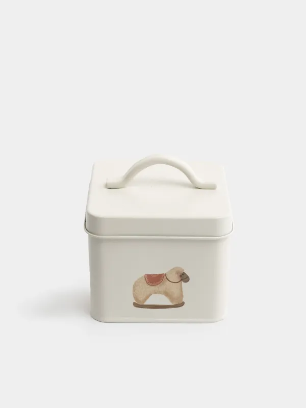 Банка для сыпучих продуктов, 600 мл, Овечка, Christmas lamb, image-0