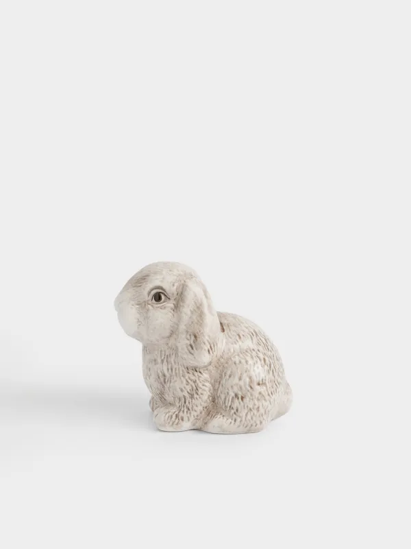 Статуэтка, 7 см, керамика D, коричневая, Кролик, Easter lace, image-0