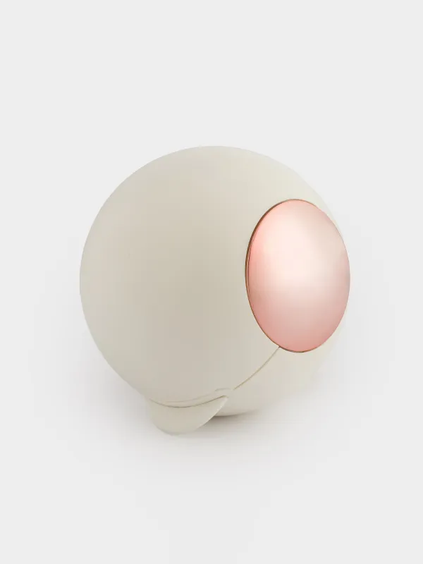 Ролик для чистки ткани, 7 см, портативный/многоразовый, пластик, с чехлом, белый, Шар, Roller, image-5