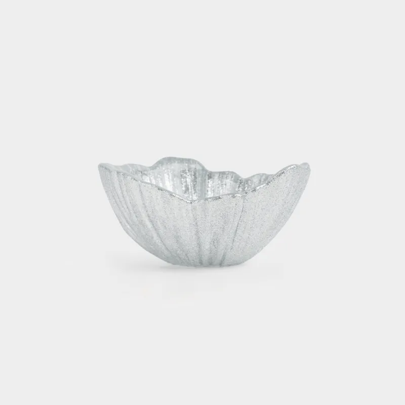 Пиала, 10х5 см, 90 мл, стекло Р, серебристая, Verge