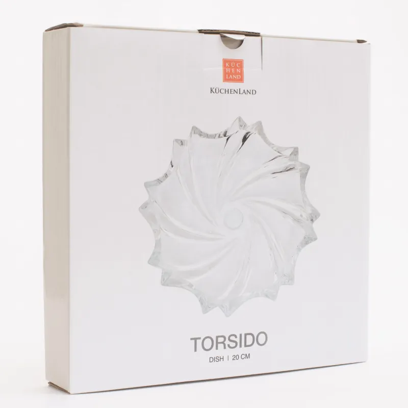 Блюдо, 20 см, стекло Р, Torsido, image-4