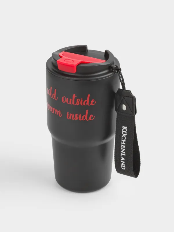 Термокружка, 600 мл, с ремешком, Story, image-1