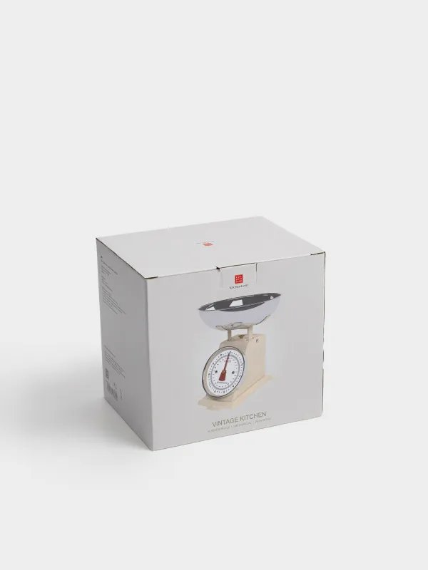 Весы кухонные, с миской, Vintage kitchen, image-4